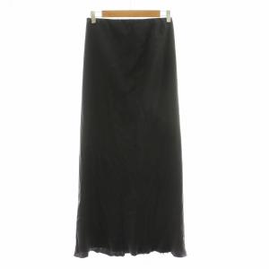 Plage 22AW スカート ミモレ ロング 38 M グレー