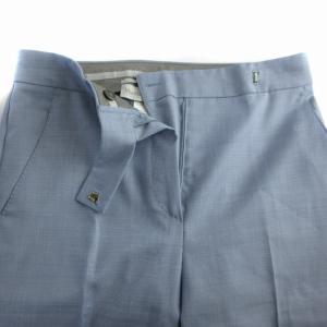 Max Mara TAILLEUR SARTORIALE スラックスパンツ テーパード センタープレス 40 M 黒 ブラック