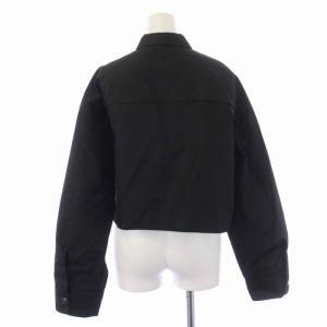 EVERYDAY I LIKE 23SS Nylon Cropped ブルゾン ジャケット ショート丈 ナイロン F 黒 ブラック 23010500808010