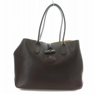 ロゾ Roseau トートバッグ レザー 茶 ブラウン
