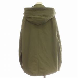 BEAUTY&YOUTH UNITED ARROWS マウンテンパーカー ミリタリー ジャケット ナイロン混 フード M カーキ