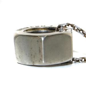 KRISVANASSCHE ヌメロ NUMERO 1 ペンダント ネックレス チェーン ナット 925 シルバー