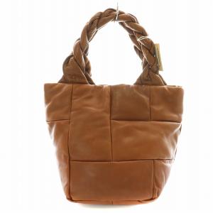 genten パディ ハンドバッグ ブラウン 43857