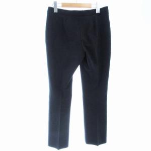 PRADA  テーパードパンツ スラックス センタープレス 無地 40 S 紺 ネイビー