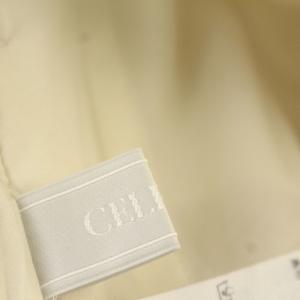 CELFORD 24SS テーパードパンツ スリット パンツ スリム 36 S 白 ホワイト