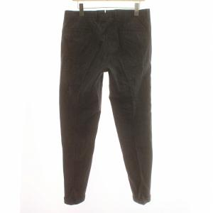 GTA SLIM Bayron テーパードパンツ タック ジップフライ 48 L チャコールグレー