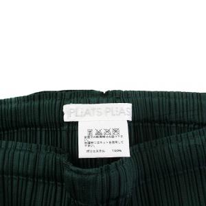 PLEATS PLEASE ISSEY MIYAKE イッセイミヤケ プリーツパンツ 3 グリーン