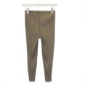 PLEATS PLEASE ISSEY MIYAKE イッセイミヤケ プリーツパンツ クロップドパンツ イージーパンツ 2 M カーキ /YT