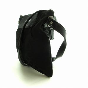 COACH マディソン オプアート クロスボディー ショルダーバッグ シグネチャー ロゴ 黒 ブラック /EE