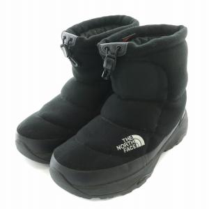 THE NORTH FACE Nuptse Bootie Wool V Short ヌプシブーティーウールVショート ブーツ 厚底 ロゴ 刺繍 US8 26cm