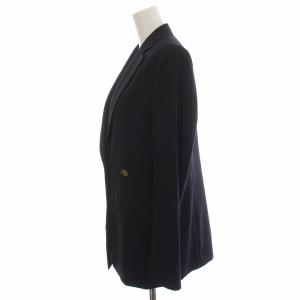 DRESSTERIOR テーラードジャケット 2B 金ボタン 背抜き センターベント アウター 38 M 紺 ネイビー