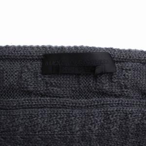 Alexander McQueen マフラー ストール スカル グレー