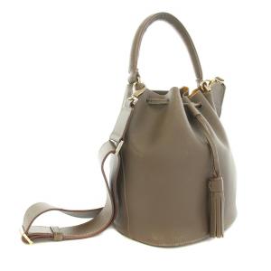 ANYA HINDMARCH ヴォーンレザーショルダーバッグ Vaughan leather shoulder bag ハンドバッグ 2way タッセル