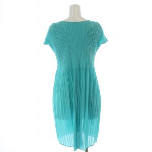 PLEATS PLEASE ISSEY MIYAKE イッセイミヤケ ワンピース 3 ブルー