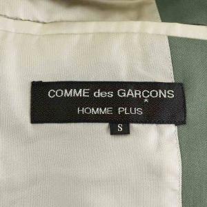 COMME des GARCONS HOMME PLUS 90s テーラードジャケット シングル ウール S カーキ