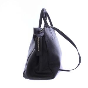 SAINT LAURENT PARIS カバ・リヴゴーシュ ハンドバッグ 2WAY ブラック