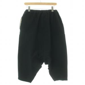 BLACK COMME des GARCONS サルエルパンツ イージー ウエストゴム S 黒 ブラック