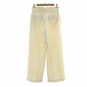 ANAYI ストレートパンツ 38 M 白 ホワイト