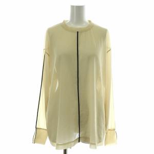 ラインシアーロングスリーブトップス LINE SHEER L/S TOPS カットソー Tシャツ 長袖