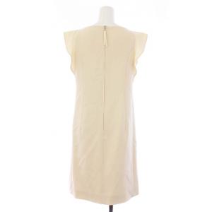 FOXEY ノースリーブワンピース 38 ベージュ 37771