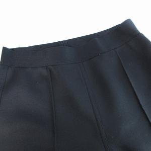 Shinzone フレアレギンス トレンカ センタープレス イージーパンツ SO S 黒 ブラック