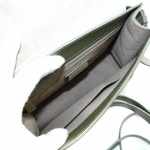 FURLA ショルダーバッグ ハンド 2WAY ワンハンドル レザー カーキ