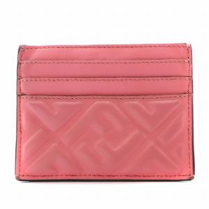 FENDI カードケース 小銭入れ レザー ピンク /AN9 OH