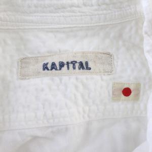 KAPITAL KIRO HIRATA シャツ ブラウス 長袖 0 XS 白 ホワイト /G