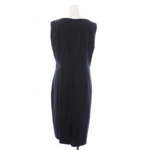 Max Mara ノースリーブワンピース ロング チャコールグレー