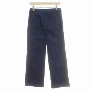 Deuxieme Classe デニムパンツ ベイカーパンツ 36 S 青 ブルー