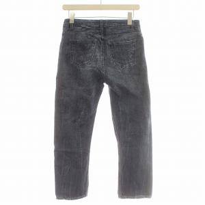 Acne Studios デニムパンツ POP MAP PRINT 総柄 32 青 ブルー