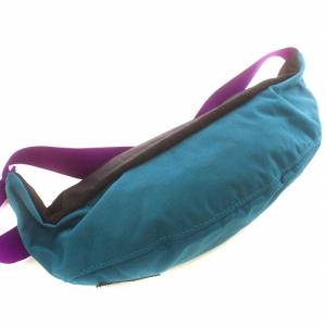 GREGORY ウエストバッグ ボディバッグ ロゴ 青 ブルー 紫 パープル