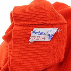 【美品】バランタインカシミア・長袖ニット・セーター・ハーフボタン・42 美品】バランタインカシミア・長袖ニット・セーター・ハーフ