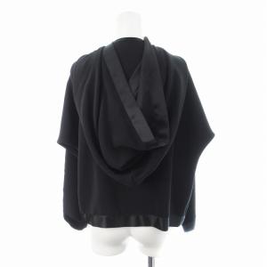 JEANPAULKNOTT タグ付きカットソー 長袖 フード付き 00 黒 ブラック