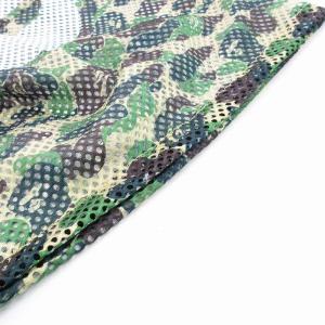 A BATHING APE MESH BAG メッシュバッグ ショルダー 迷彩 カモフラ F グリーン