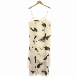 Ameri VINTAGE キャミソールワンピース ロング ワンピース S 白 ホワイト /G