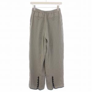 Ameri VINTAGE 23SS MEDI HOUNDSTOOTH STRAIGHT PANTS イージーパンツ ジップフライ