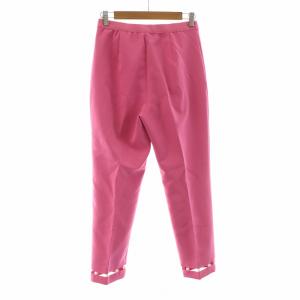 Chesty スラックスパンツ パールモチーフ テーパード ストレッチ 1 S ピンク