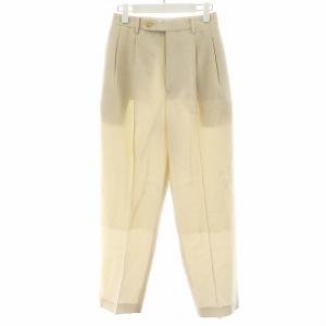 23SS LIGHT WOOL MAX GABARDINE SLACKS テーパードパンツ ウール 0