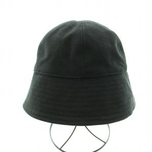 KIJIMATAKAYUKI キャンバスバケットハット サファリハット コットン 1 S 黒 ブラック /YT