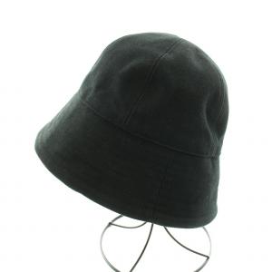 KIJIMATAKAYUKI キャンバスバケットハット サファリハット コットン 1 S 黒 ブラック /YT