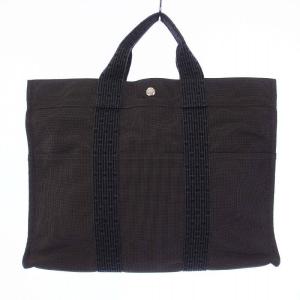 HERMES エールラインGM トートバッグ ハンドバッグ グレー