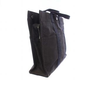 HERMES エールラインGM トートバッグ ハンドバッグ グレー