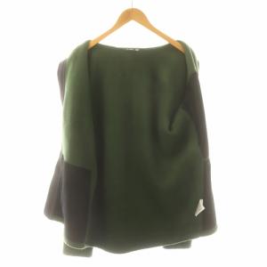 Haglofs パイル フード ボアジャケット ジップアップ ハイネック ロゴ L 緑 グリーン 604645