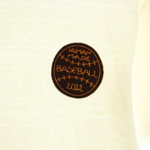 HUMAN MADE ベースボール2012Tシャツ Baseball 2012 T-Shirts カットソー クルーネック 半袖 ロゴワッペン L