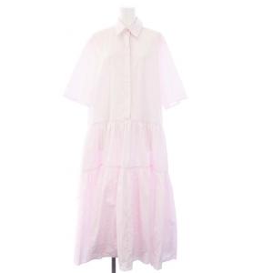 SHIRT DRESS ギャザー UK8