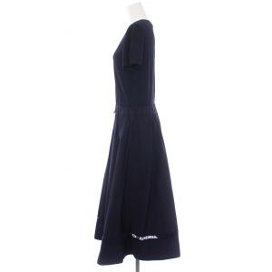 MONCLER ABITO TRICOT ワンピース M ネイビー