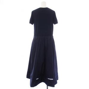 MONCLER ABITO TRICOT ワンピース M ネイビー