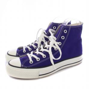 CONVERSE CANVAS ALL STAR HI キャンバスオールスターハイ スニーカー US8 26.5cm 紫