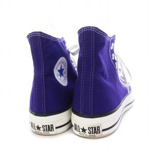 CONVERSE CANVAS ALL STAR HI キャンバスオールスターハイ スニーカー US8 26.5cm 紫